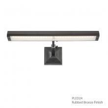  pl-led14-27-rb-11 - 14" Rubbed Bronze LED Picture Light