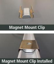  MAG-CLIP01 - FLAT MAGNET CLIP FOR SERIES #3LB - Sold 2 per set(priced Per Set)