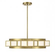 Savoy House Canada 1-3167-4-322 - Gideon 4-Light Chandelier in Warm Brass