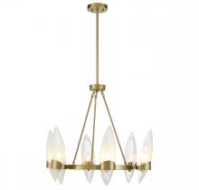 Savoy House Canada 1-5500-6-322 - Nouvel 6-Light Chandelier in Warm Brass