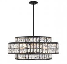  7-9048-6-89 - Renzo 6-Light Pendant in Matte Black