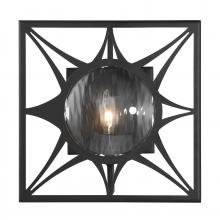  9-5064-1-89 - Balfour 1-Light Wall Sconce in Matte Black