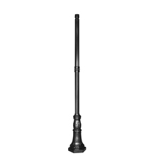  CP8F0 - 8-Foot Black Commercial Pole with 3-Inch Fitter