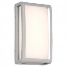  20024LEDDMG-SAT/ACR - Outdoor LED Wall Mount