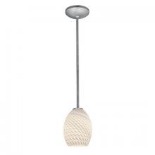  28023-3R-BS/WHTFB - LED Pendant