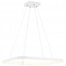  50946LEDD-MWH/ACR - Dual Voltage LED Pendant