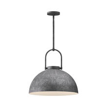  PD504016SL - Harper 16-in Steel Shade 1 Light Pendant