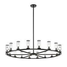  CH309018UBCG - Revolve Clear Glass/Urban Bronze 18 Lights Chandeliers