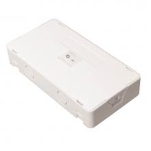  XLHBWH - WHITE HARDWIRE BOX FOR NOBEL PRO