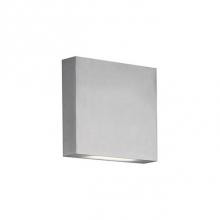  AT6606-BN - This All-Terior Minimalist Sleek Cast Aluminum Wall Sconce Is A Beautiful Addition To Any Indoor