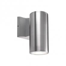  EW3107-SV - High Powered Led Exterior Single Light Wall Mount Fixture, Die-Cast Aluminum Housing Molded Into