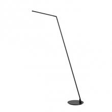  FL25558-BK - A Thin Angular Line Forms The Gesture Synonymous With The Miter Floor And Table Lamp Series.