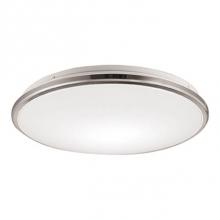  FM43315-CH - Circular Steel Base With Polymeric Body, Frosted Acrylic Lens, Chrome Plated