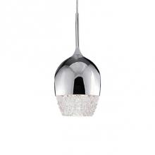  PD12803-CH - Elegant In Design This Single Pendant Gives A New Term That Lights Are A Visual Wine, With A