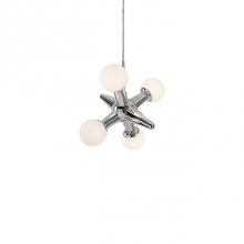  PD51007-CH - Unique In Design This Single Led Pendant Is A New Addition To Our Jax''S Collection.