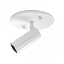  SF15101-WH - Recessed Within The Minute Barrel Of The Quintessential Adjustable Lamp Is A Spot Light Assembly