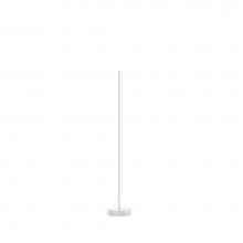  TL46724-WH - The Reeds Floor Piece Features A Single Minimal Wands, Casting A Soft Directional Glow With