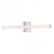  VL17324-CH - Vl17324 - Cylindrical White Opal Glass With Square-Section Single Formed Steel