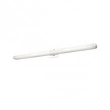  VL4737-CH - Simplistic Modern Led With Rectangular Shaped White Acrylic Finished With Chrome End Caps And