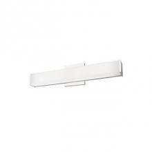  VL62220-CH - Vl62220 - Rectangular White Acrylic Diffuser With Electroplated Formed Steel