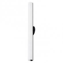  WS8332-BK - Led Wall Sconce With Cylinder Shaped White Opal Glass.  Available In For Three Different Styles