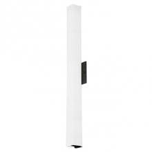  WS8432-BK - Led Wall Sconce With Rectangular Shaped White Opal Glass. Available In For Three Different Styles